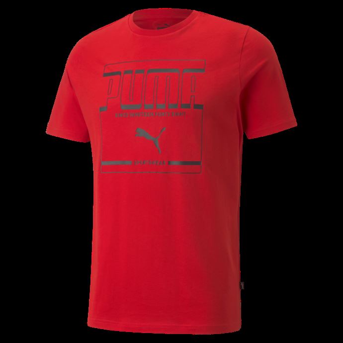 T-shirt Graphique Rouge à Haut Risque Pour Hommes Puma Canada