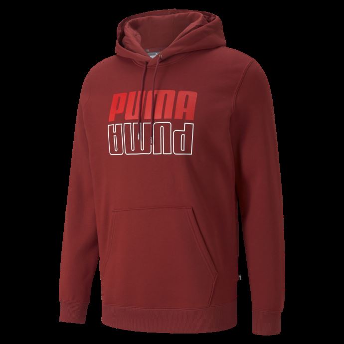 Sweat à Capuche Puma Canada Power Rouge Intense Pour Homme