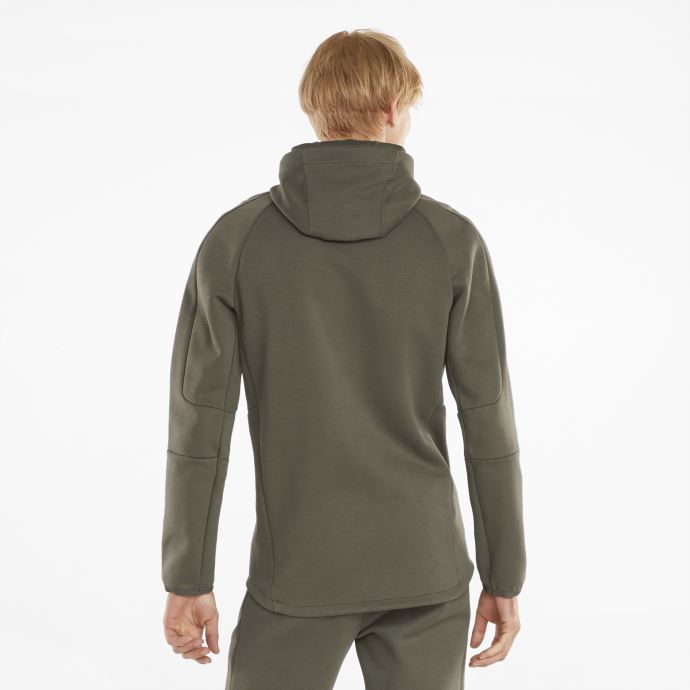 Puma Canada Evostripe Sweat à Capuche Pour Hommes Feuille De Raisin