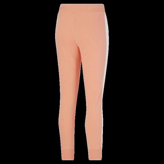 Puma Canada Pantalon De Survêtement Iconique T7 Rose Pêche-blanc Pour Femme
