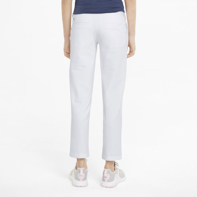 Pantalon De Golf Blanc Brillant Pour Fille Puma Canada