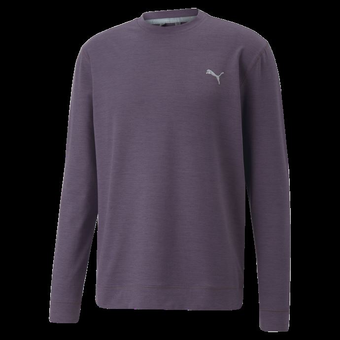Chandail De Golf Violet Anthracite Chiné Cloudspun Ras Du Cou Pour Hommes Puma Canada
