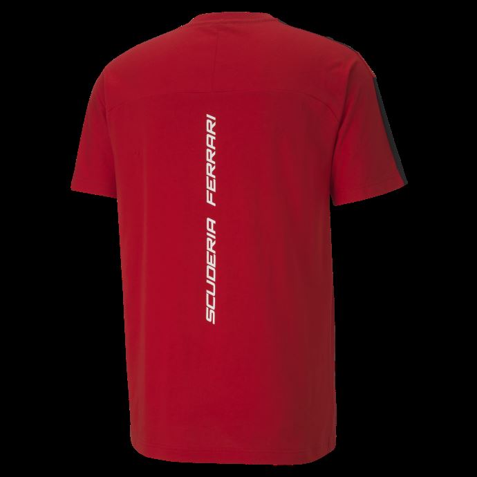 Puma Canada Scuderia Ferrari Race T7 T-shirt Homme Rosso Corsa