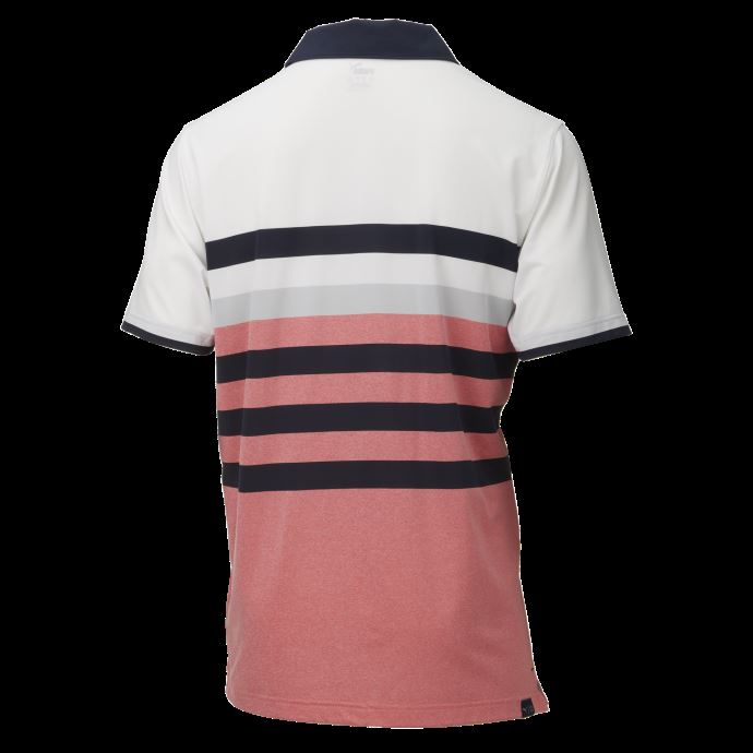 Polo De Golf Mattr One Way Pour Homme Teaberry-bright White Puma Canada