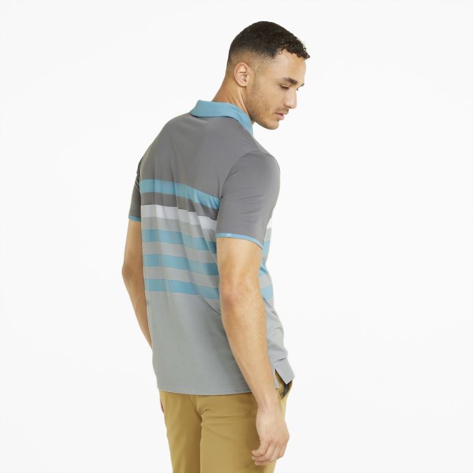 Polo De Golf Quiet Shade Dusty Aqua Mattr One Way Pour Homme Puma Canada