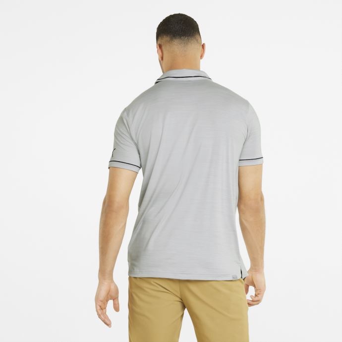 Blazer Bleu Marine Chiné Puma Canada Polo De Golf Cloudspun Monarch Pour Hommes