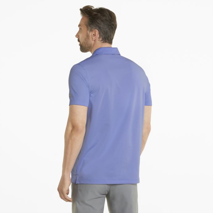 Polo De Golf Puma Canada Gamer Pop Lavande Pour Homme