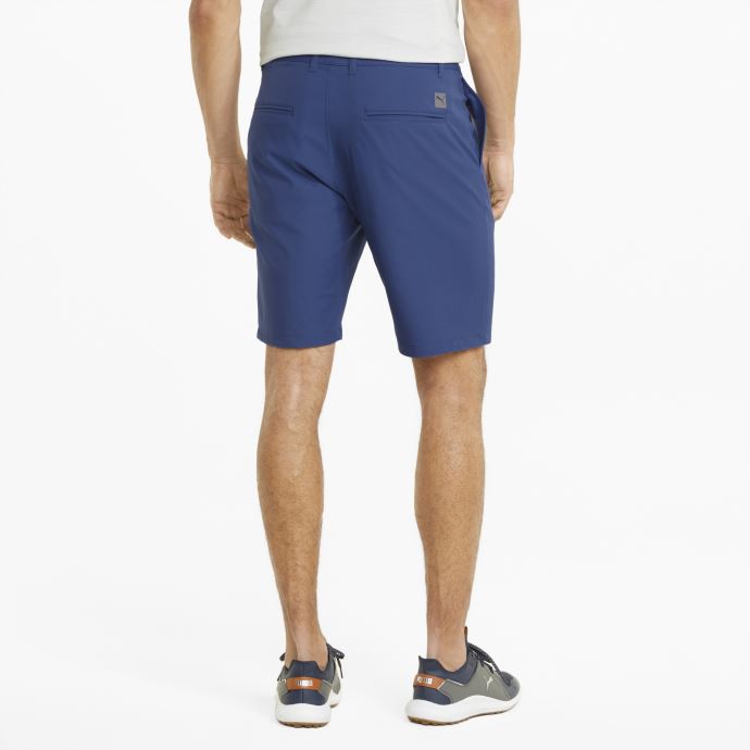 Short De Golf Puma Canada Jackpot Pour Homme Bleu Flamboyant