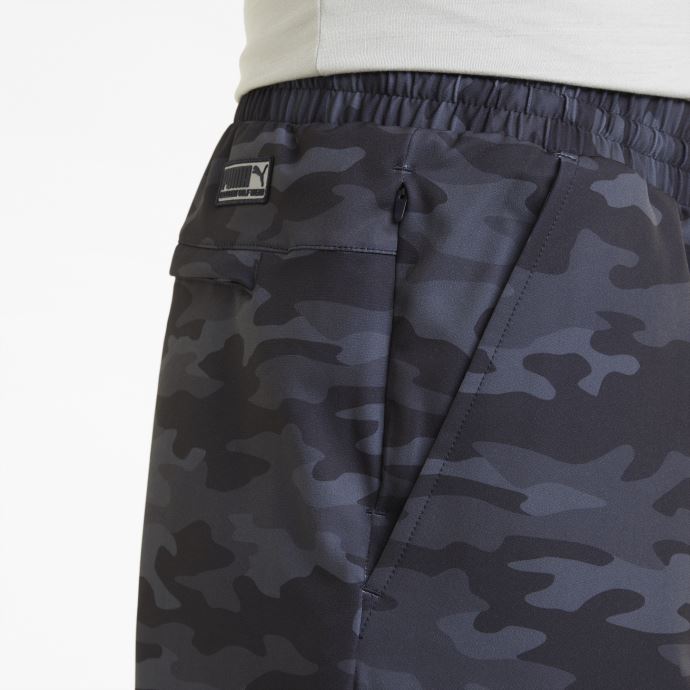 Bleu Marine Blazer-camo Puma Canada Egw Walker Short De Golf Pour Hommes
