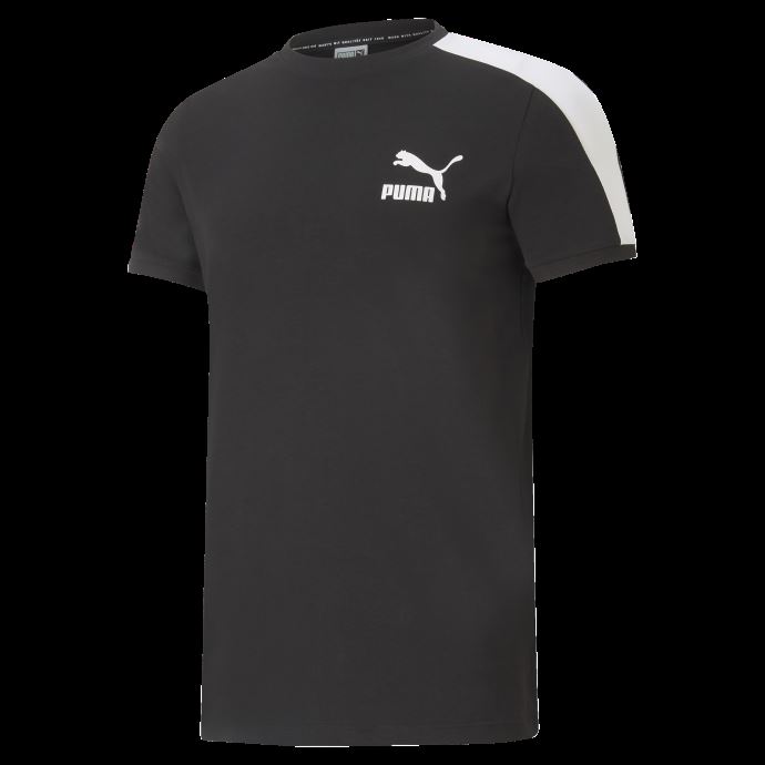 T-shirt Iconique T7 Pour Homme Puma Canada Noir
