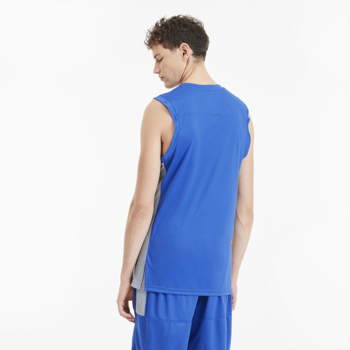 Maillot De Basket-ball Pour Hommes Bleu Fort Puma Canada