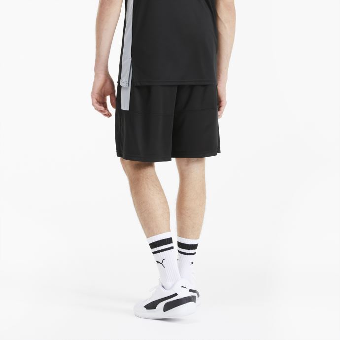 Short De Match De Basketball Pour Hommes Puma Canada Noir