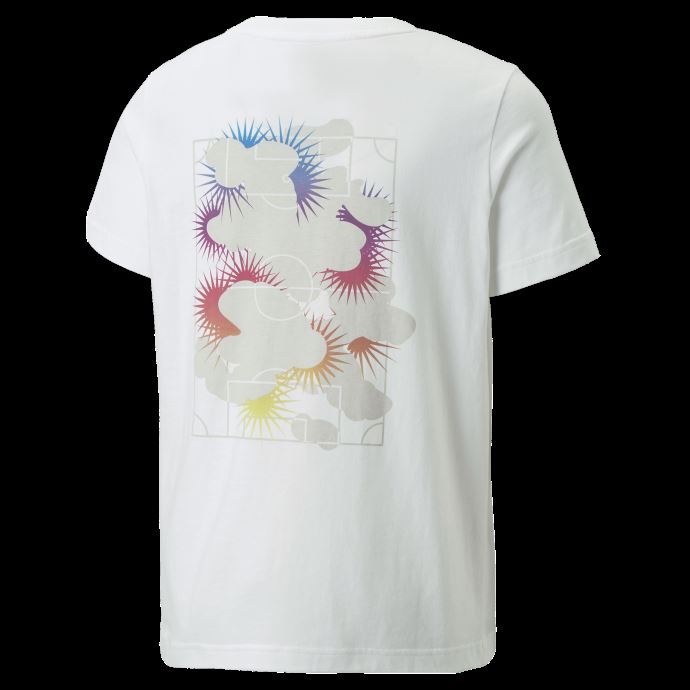 Neymar Grands Enfants Frisson Graphique Football Tee Grands Enfants Puma Canada Blanc