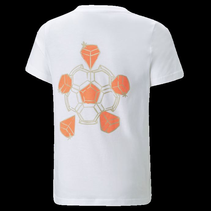 Puma Canada Blanc Neymar Jr Dream Chaser Graphique Football Tee Jeunesse