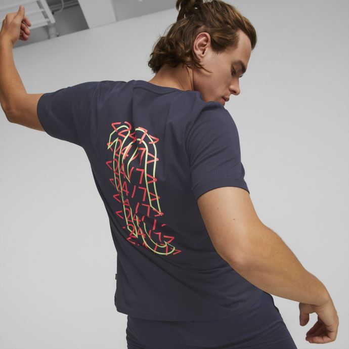 Parisian Night Puma Canada Neymar Jr 24-7 T-shirt De Football Graphique Hommes