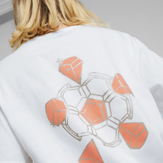 Puma Canada Neymar Jr Dream Chaser Football Tee Femme Blanc