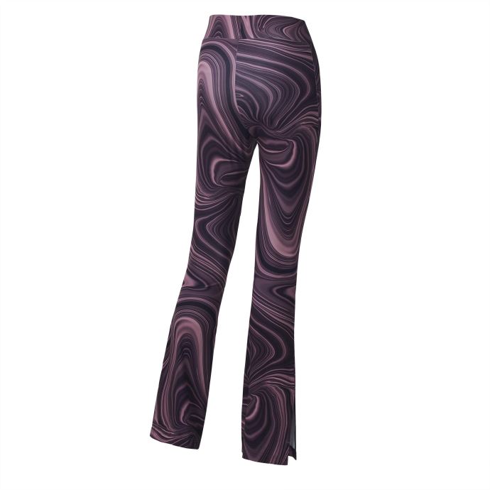 Pantalon évasé Puma Canada X Aitana Femme Prune Poudré