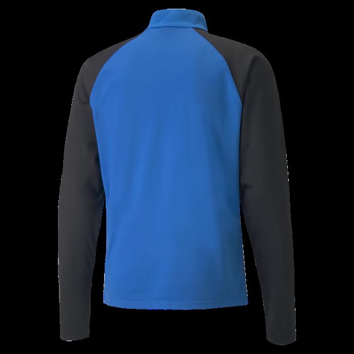Haut De Football Teamliga Quarter-zip Pour Hommes Bleu électrique Limonade-noir Puma Canada