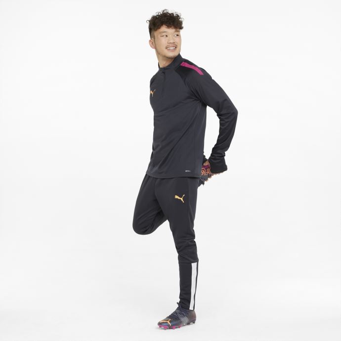 Haut De Football Teamliga Quarter-zip Pour Homme Parisian Night-fuchsia Puma Canada
