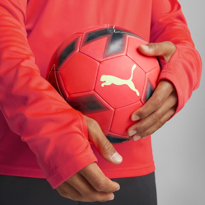 Haut De Football Puma Canada Teamliga Quarter-zip Puma Canada Firey Coral-black Pour Homme