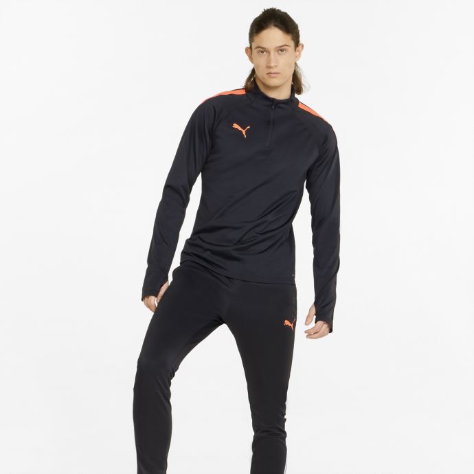 Pantalon De Foot Teamliga Training Homme Puma Canada Noir-neon Citrus
