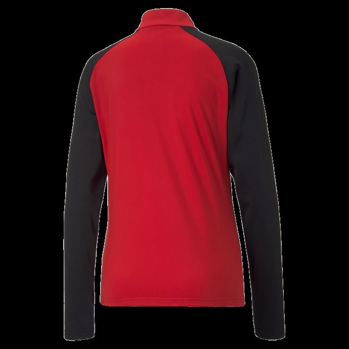 Haut De Football Teamliga Quarter-zip Pour Femme Rouge-noir Puma Canada