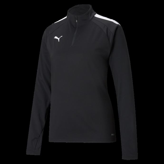 Haut De Football Teamliga Quarter Zip Noir Et Blanc Pour Femme Puma Canada