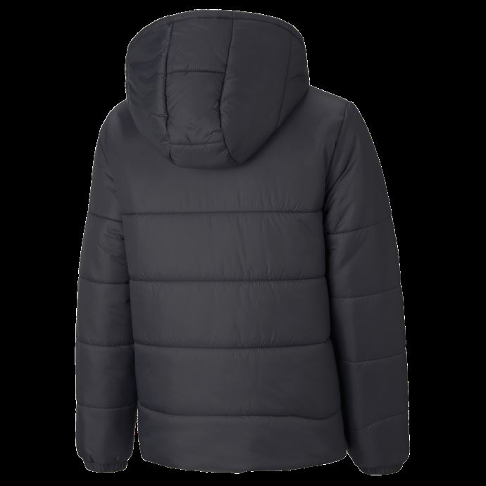 Veste De Football Matelassée Pour Enfant Puma Canada Teamliga Noir Et Blanc