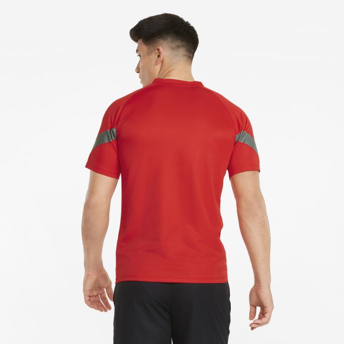 Puma Canada Rouge-fumé Perle-argent Teamfinal Maillot D'entraînement Pour Homme