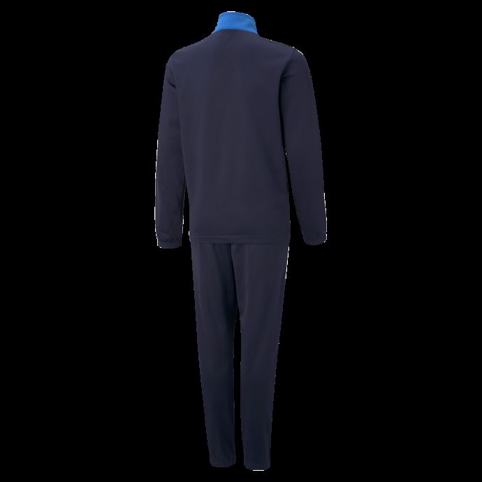 Survetement De Football Junior Individualrise Puma Canada Electric Blue Limonade-peacoat