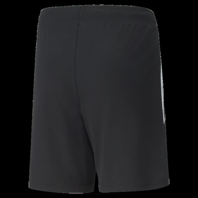 Short De Football Teamliga Formation Jeunesse 2 Puma Canada Noir-fiery Coral