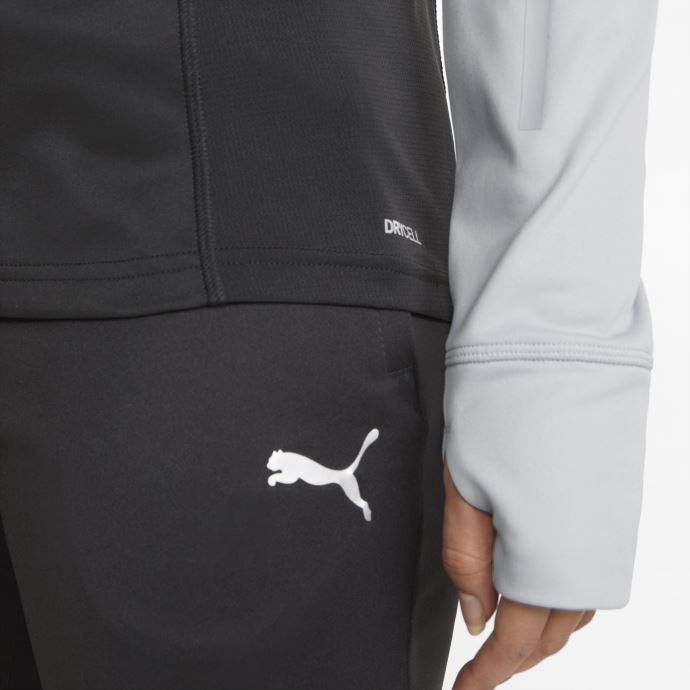 Sweat De Football Puma Canada Individualliga Quarter-zip Black-harbor Mist Pour Femme
