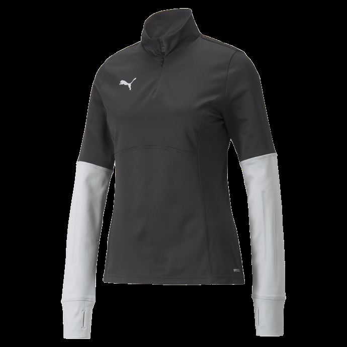 Sweat De Football Puma Canada Individualliga Quarter-zip Black-harbor Mist Pour Femme
