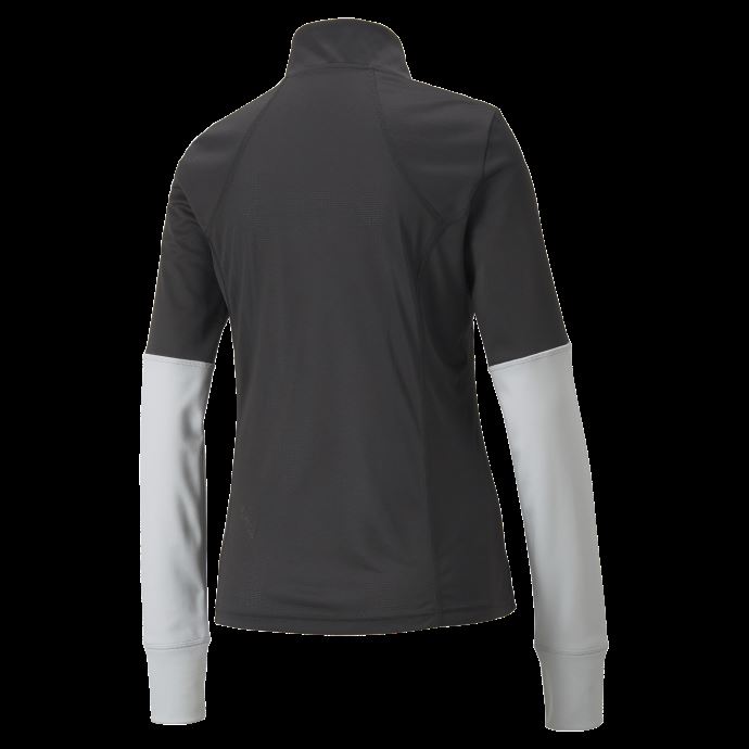 Sweat De Football Puma Canada Individualliga Quarter-zip Black-harbor Mist Pour Femme
