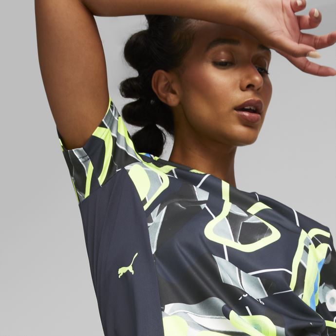 Maillot De Football Graphique Individualliga Femme Puma Canada Parisian Night-fizzy Light
