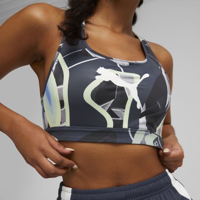 Parisian Night-fizzy Light Puma Canada Individualliga Soutien-gorge D'entraînement De Football à Impact Moyen Femmes