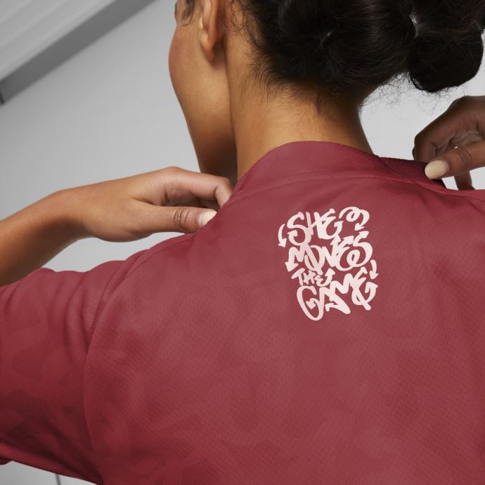 Rouge Intense She Move The Game Maillot De Soccer Pour Femmes Puma Canada