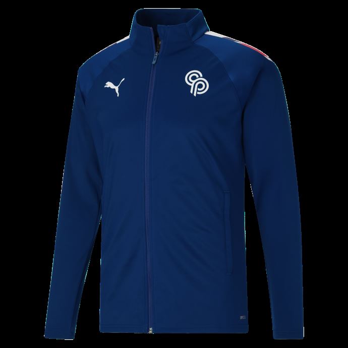 Puma Canada X Christian Pulisic Cp10 Veste De Survêtement Pour Homme Bleu Flamboyant
