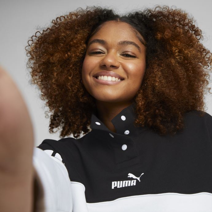 Puma Canada Power Colorblock Sweat Femme Noir