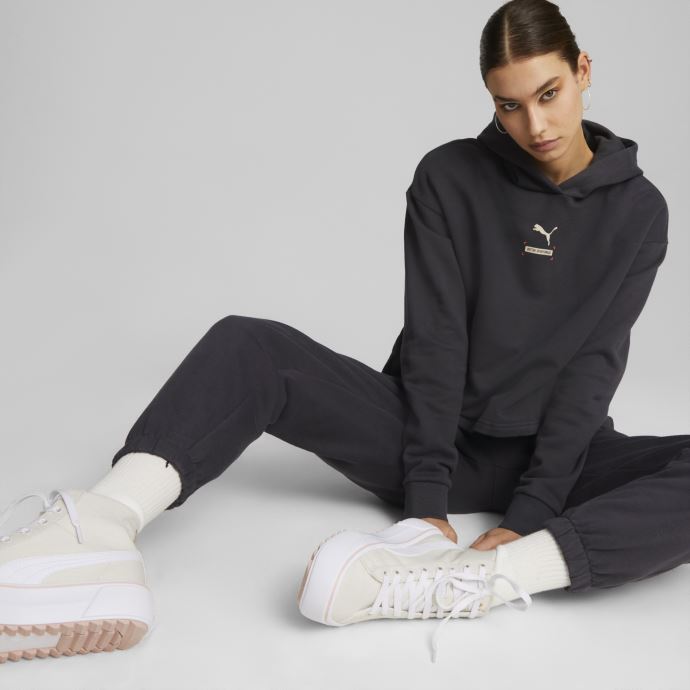 Meilleur Sweat à Capuche Femme Puma Canada Phantom Noir
