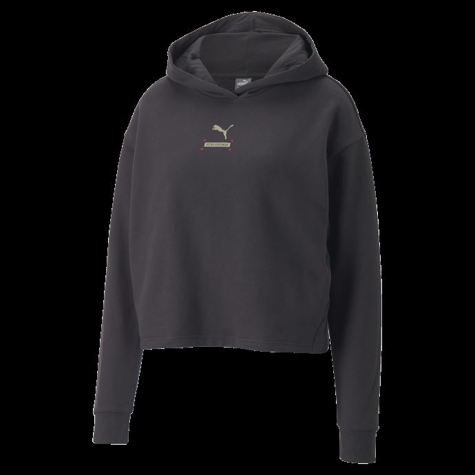Meilleur Sweat à Capuche Femme Puma Canada Phantom Noir
