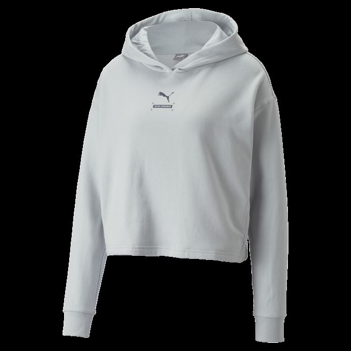 Sweat à Capuche Better Femme Gris Platine Puma Canada
