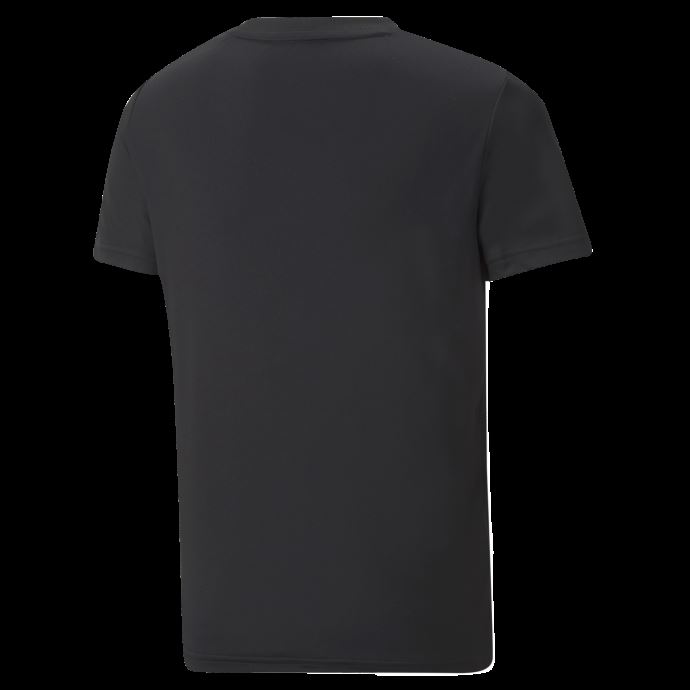 Puma Canada T-shirt En Poly Pour Jeunes Chats Actifs Sports Noirs