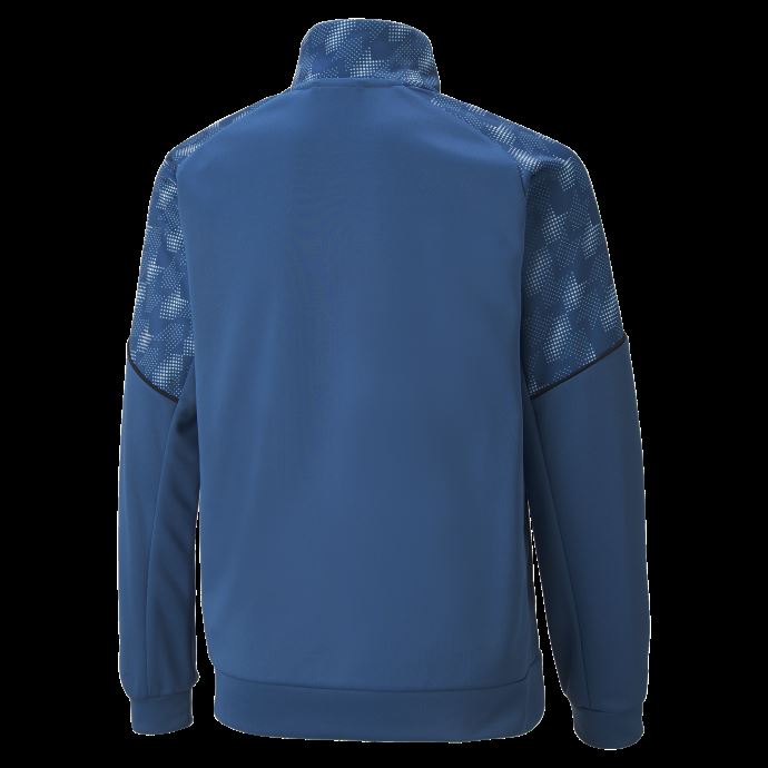 Puma Canada Active Sports Veste En Polyester Entièrement Zippée Pour Enfant Lac Bleu