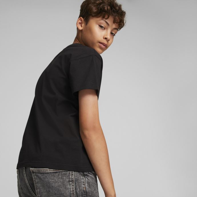 Puma Canada Noir Fandom Tee Jeunesse