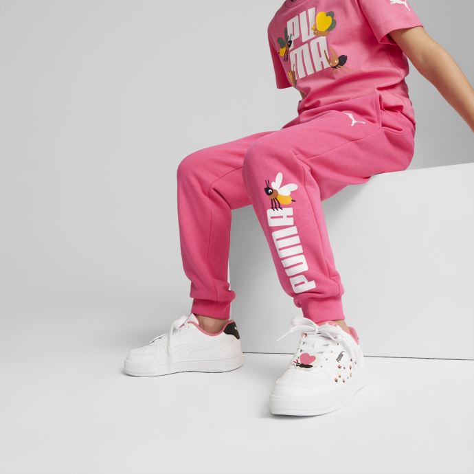 Petit Monde Pantalons De Survêtement Enfants Puma Canada Coucher De Soleil Rose