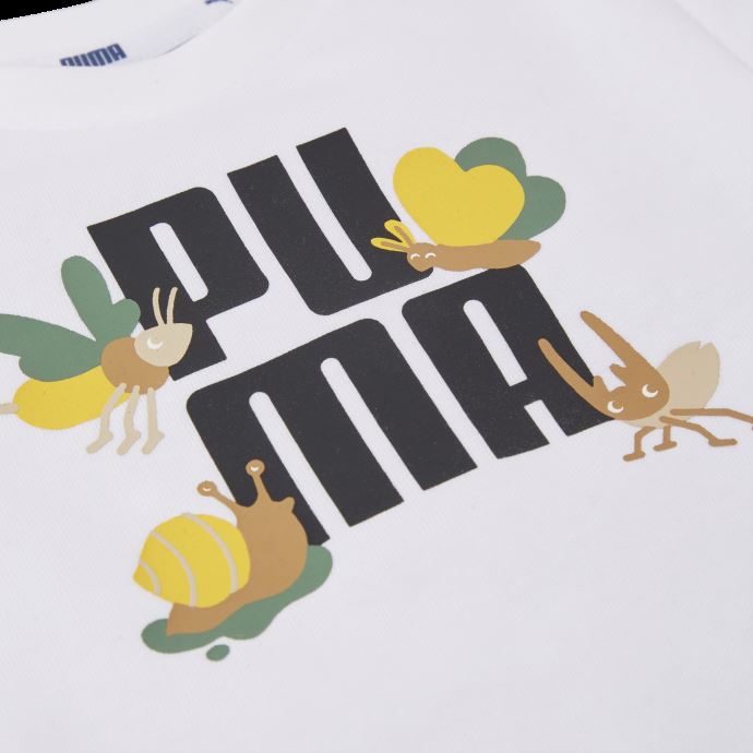 Ensemble De Jogging Puma Canada Small World Blanc Pour Bébés
