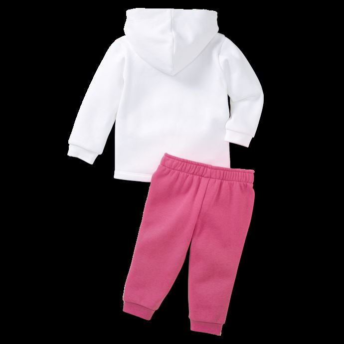 Minicats Colourblock Jogger Suit Bébés Puma Canada Coucher De Soleil Rose