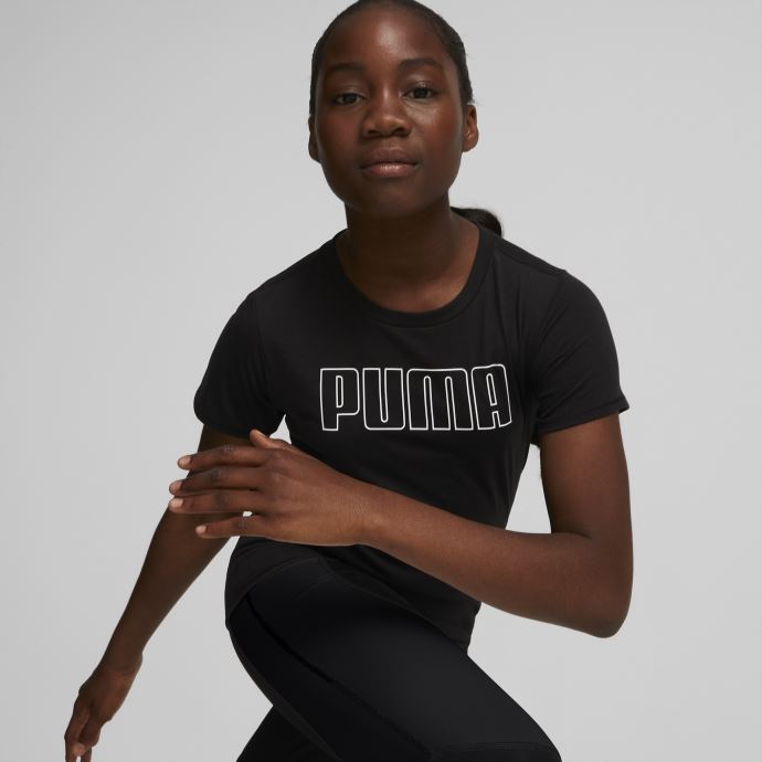 Tee Shirt Puma Canada Favoris Jeunesse Noir