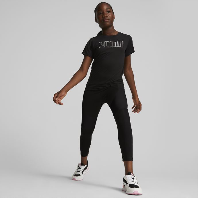Tee Shirt Puma Canada Favoris Jeunesse Noir
